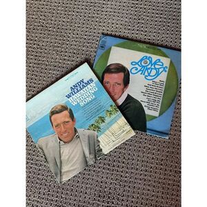 Columbia Andy Williams Vinyl Records bundle. Love Andy and Hawaiian Wedding Song